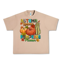 Autumn Leaves Pumpkins Please Urban Heavy Tee | Teevron