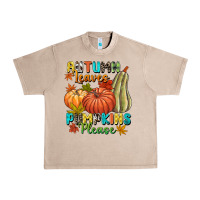 French Oak Autumn leaves pumpkins please Urban Heavy Tee - NancyCooperArtShop