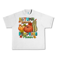 Lunar Rock Autumn leaves pumpkins please Urban Heavy Tee - NancyCooperArtShop