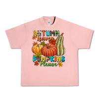 Salmon Autumn leaves pumpkins please Urban Heavy Tee - NancyCooperArtShop