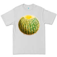 Dove Grey Golden Barrel Cactus Premium Tee - LillyAllenDesigns