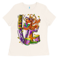 Bone Mardi Gras love Ladies Tee - LillyAllenDesigns