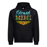 Black blessed mimi Urban Hoodie - BarkalooDesign