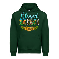 Forest Green blessed mimi Urban Hoodie - BarkalooDesign