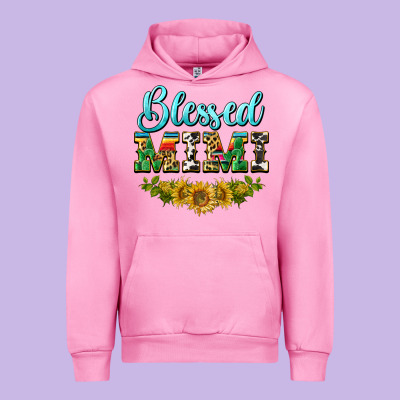 Blessed Mimi Urban Hoodie Designed By Barkaloodesign