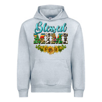 Heather Grey blessed mimi Urban Hoodie - BarkalooDesign