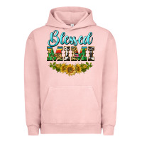 Pigment Salmon blessed mimi Urban Hoodie - BarkalooDesign