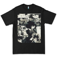 Black another mei misaki poster Premium Tee - lanVoArt