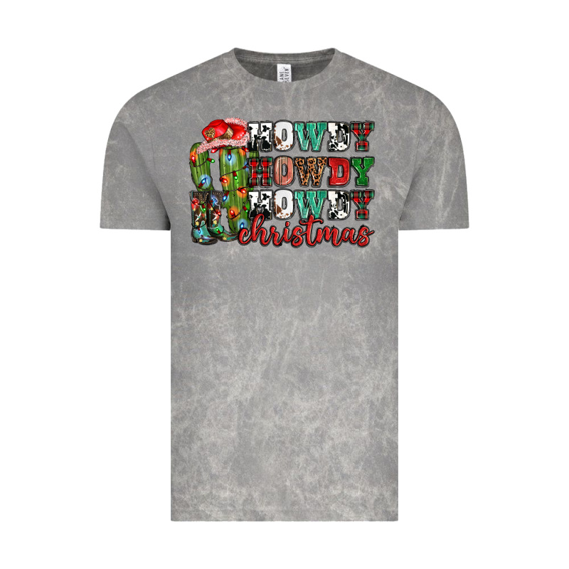 Howdy Howdy Howdy Christmas Vintage Tee by NancyCooperArtShop | Teevron