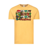Vintage Mustard Howdy howdy howdy Christmas Vintage Tee - NancyCooperArtShop