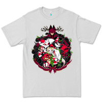 Dove Grey hazbin hotel christmas Premium Tee - lanVoArt