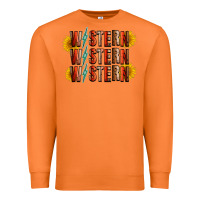 Carrot western sunflower Premium Sweatshirt - RacoonDesign