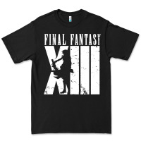 Black final fantasy xiii lightning white Premium Tee - lanVoArt