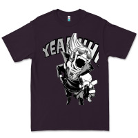 Plum present mic screaming Premium Tee - lanVoArt