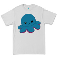 Dove Grey angry blue moody reversible octopus Premium Tee - lanVoArt