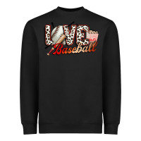 Black love baseball Heavyweight Sweatshirt - FaDigitalArtStudio