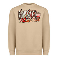 Mushroom love baseball Heavyweight Sweatshirt - FaDigitalArtStudio