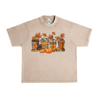 French Oak Fall coffee cups Urban Heavy Tee - NancyCooperArtShop