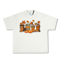 Pistachio Fall coffee cups Urban Heavy Tee - NancyCooperArtShop