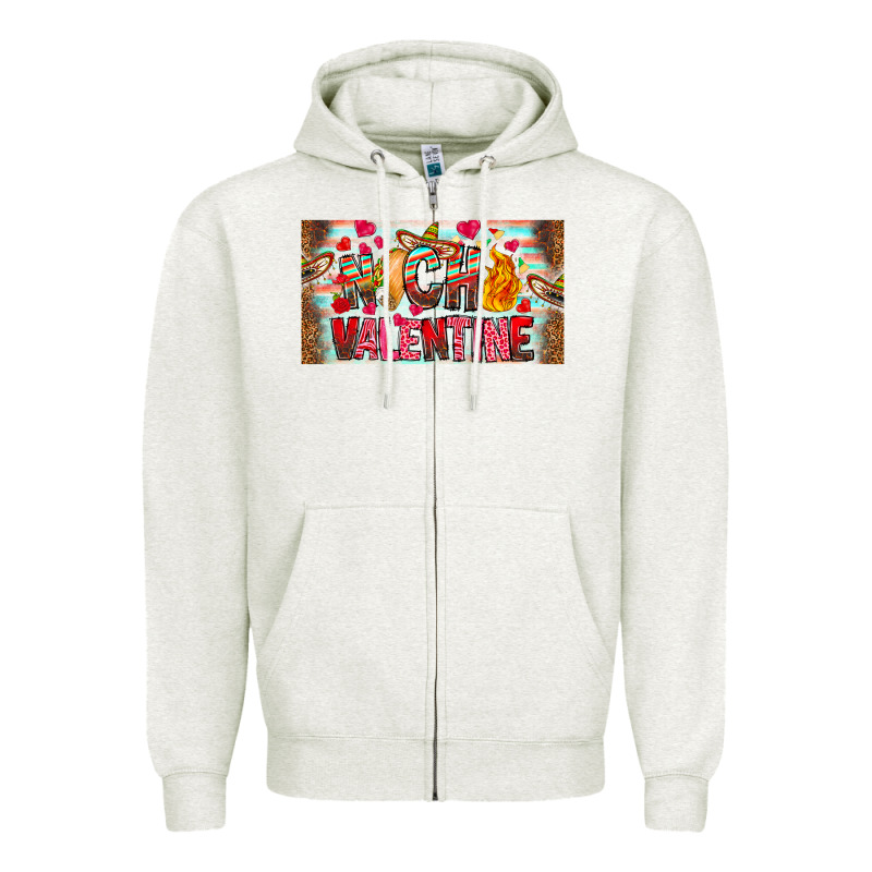 Nach Valentine Zipper Hoodie by CowhideDigitalArt | Teevron