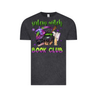 Vintage Black Salem witch book club Vintage Tee - NancyCooperArtShop
