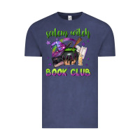 Vintage Denim Salem witch book club Vintage Tee - NancyCooperArtShop