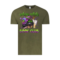 Vintage Olive Salem witch book club Vintage Tee - NancyCooperArtShop
