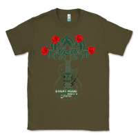 Army Green No hay rosa sin espinas every rose has its thorn Classic Tee - Bettercallsaul