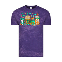 Cloud Purple dental life coffee cups Vintage Tee - Jasminsmagicworld