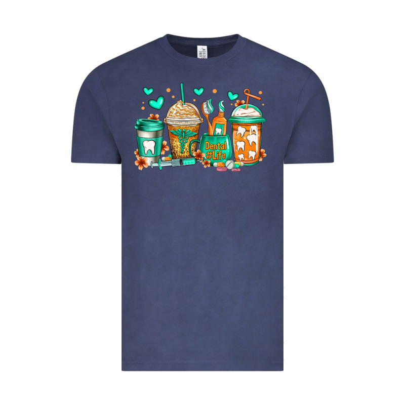 Dental Life Coffee Cups Vintage Tee by Jasminsmagicworld | Teevron