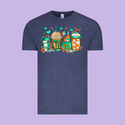 Dental Life Coffee Cups Vintage Tee Designed By Jasminsmagicworld