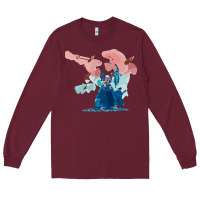 Burgundy risk of rain 2 Long Sleeve Tee - lanVoArt