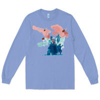 Colony Blue risk of rain 2 Long Sleeve Tee - lanVoArt