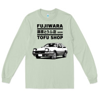 Matcha initial d fujiwara tofu shop ae86 manga Long Sleeve Tee - lanVoArt