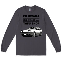 Smoke initial d fujiwara tofu shop ae86 manga Long Sleeve Tee - lanVoArt