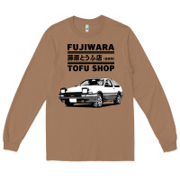 Toasted Coconut initial d fujiwara tofu shop ae86 manga Long Sleeve Tee - lanVoArt