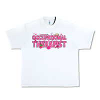 White breast cancer occupational therapist Urban Heavy Tee - texasbilliewilder