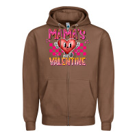 Chestnut Mamas Valentine Zipper Hoodie - CowhideDigitalArt