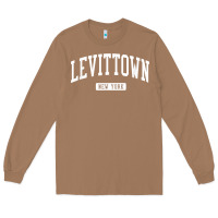 Toasted Coconut levittown new york ny vintage athletic sports design t shirt Long Sleeve Tee - lanVoArt