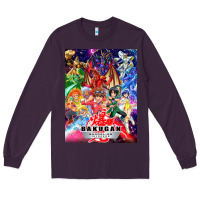 Plum bakugan Long Sleeve Tee - lanVoArt