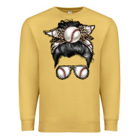 Antique Gold baseball mom Premium Sweatshirt - RacoonDesign