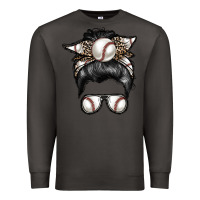 Smoke baseball mom Premium Sweatshirt - RacoonDesign