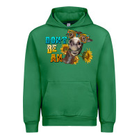 Emerald don't be an ass donkey Urban Hoodie - BarkalooDesign