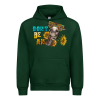 Forest Green don't be an ass donkey Urban Hoodie - BarkalooDesign
