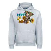 Heather Grey don't be an ass donkey Urban Hoodie - BarkalooDesign