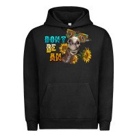 Pigment Black don't be an ass donkey Urban Hoodie - BarkalooDesign
