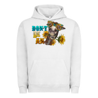 Pigment Lunar Rock don't be an ass donkey Urban Hoodie - BarkalooDesign