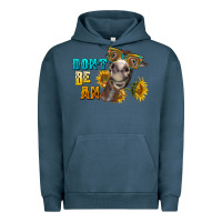 Pigment Midnight Navy don't be an ass donkey Urban Hoodie - BarkalooDesign