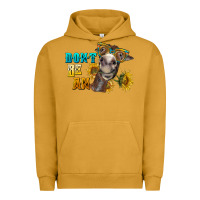 Pigment Peanut Butter don't be an ass donkey Urban Hoodie - BarkalooDesign