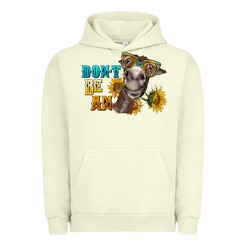 Don't Be An Ass Donkey Urban Hoodie by BarkalooDesign | Teevron